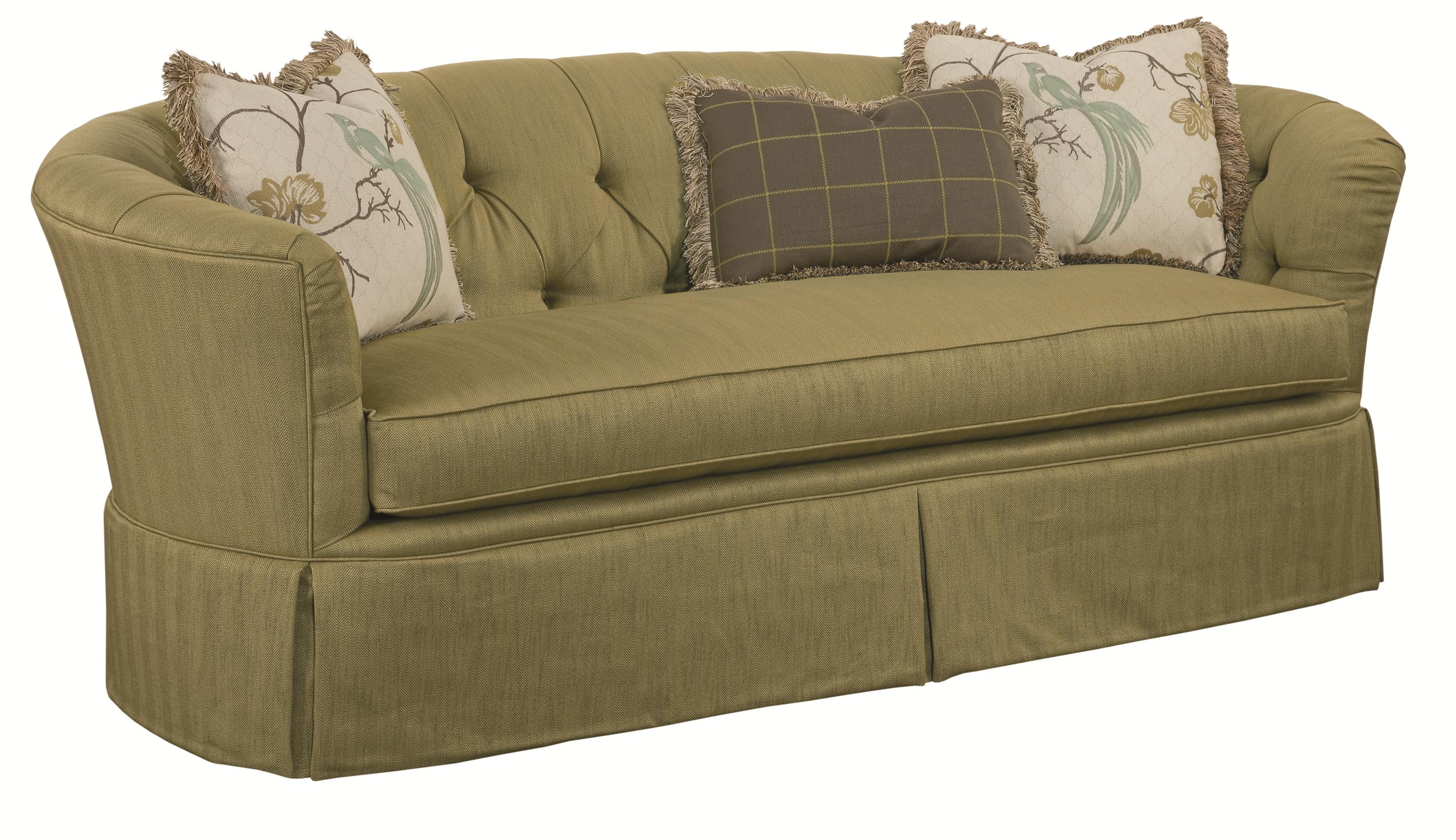 Kincaid Furniture Elm Park Button Tufted Sofa Story & Lee Furniture